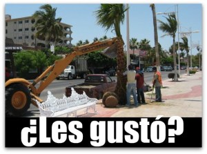 x malecon de la paz obras ayuntamiento
