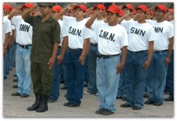 a servicio militar