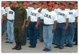 a servicio militar