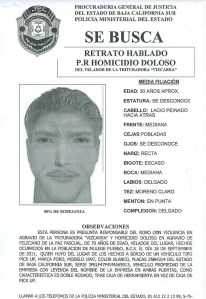 RETRATO HABLADO DEL ASESINO