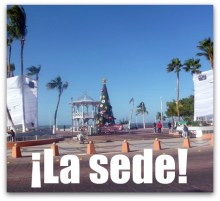 y evento de año nuevo kiosko