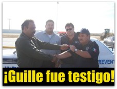 7 guille entrego patrulla