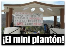 protesta de profesores los cabos