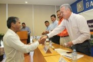 4 marcos entrega apoyos a grupos en baja california sur