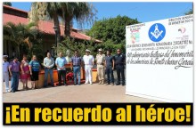 4 masones con benito juarez