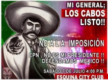 9 marcha antipeña en cabo san lucas hoy
