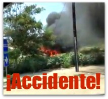 w accidente frente a pepsi