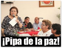 w - esthela ponce con lideres del sindicato