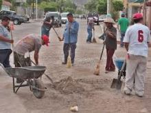 w - 1 fede obras de bacheo en la paz