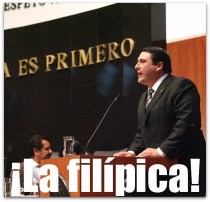 w - a barroso en tribuna del senado