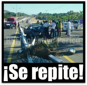 ACCIDENTE DE HOY  HOTEL DREAMS REPORTEROS SIN FRONTERAS