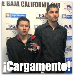 2 - 1 detenidos COE IRAD ABIMAEL AGUILAR ACOSTA Y EDUARDO LUCERO CARDENAS