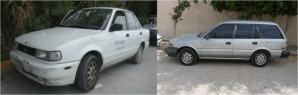 Asegurados por la Policía Estatal Preventiva.