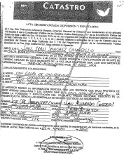 Carta de posesión ilícita suscrita por la ex alcaldesa Rosa Delia Cota Montaño de supuestos terrenos nacionales, y emitida no obstante estar en el municipio el predio inscrito como propiedad privada, y marrranada que la tiene con un pie en la cárcel.
