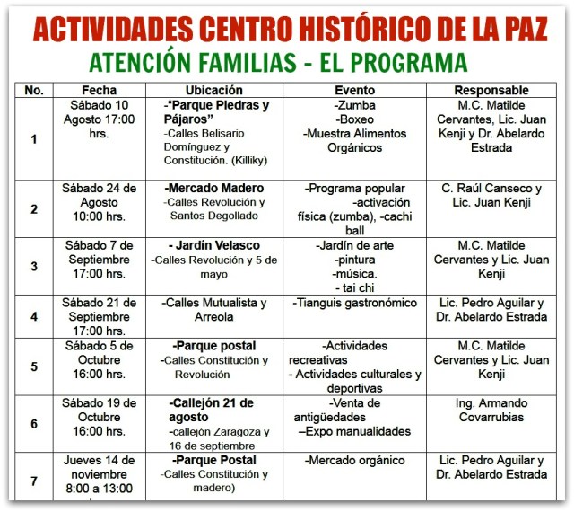 2 - 1 programa centro historico la paz