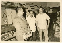 3 - 1 a la sala de talleres de el sudcaliforniano 1970