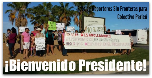2 - 1 poblado la playa visita peña nieto