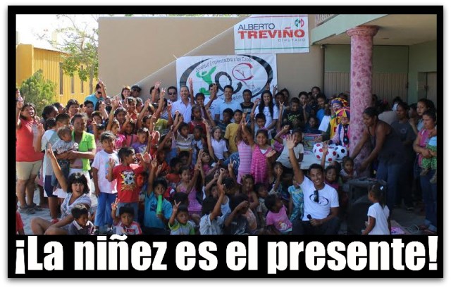 2 - 1 treviño con niños de casa san juan diego