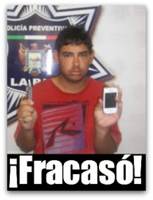 2 - 1 asalto con navaja un celular
