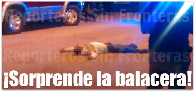 2 - 1 disparos en la colonia indeco esta noche