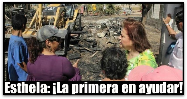 2 - 1 alcaldesa esthela ponce la unica que se preocupo por los residentes de la pasion por eso sera gobernadora