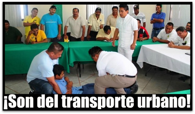 choferes transporte de los cabos