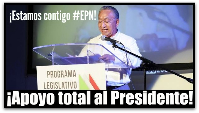 isaias respalda a peña nieto CROC