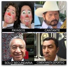 POLITICOS Y PAYASOS