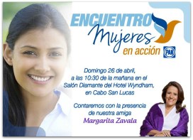 1 MARGARITA ZAVALA EN LA PAZ Y LOS CABOS