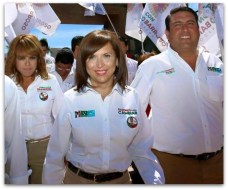 1 senadora cristina diaz con fernanda villarreal
