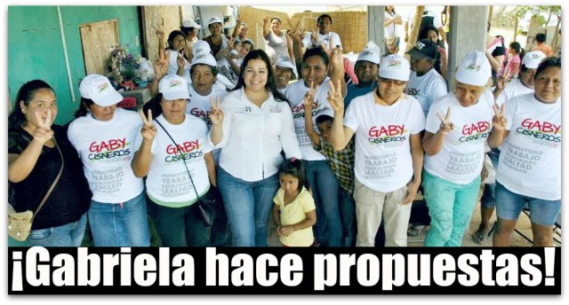 1 a gabriela cisneros solucionara el problema del agua potable