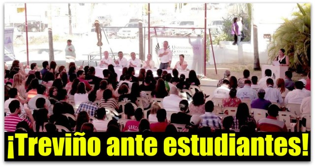 1 a treviño en foro de universidad del golfo de california ya rompio con el grupo los cabos