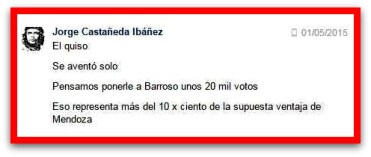 JORGE CASTAÑEDA CONFIRMA GRUPO LOS CABOS VOTOS AL PRI