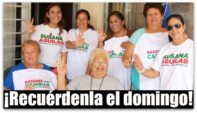 1 a susana aguilar en su cierre oficial