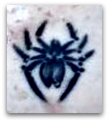1 A TATUAJE ARAÑA AHOGADA