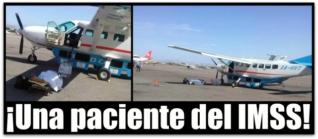 0 a ala de avion paciente del imss
