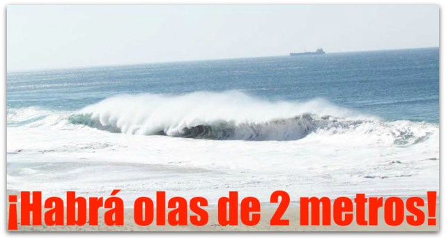 0 a mar de fondo en comondu olas