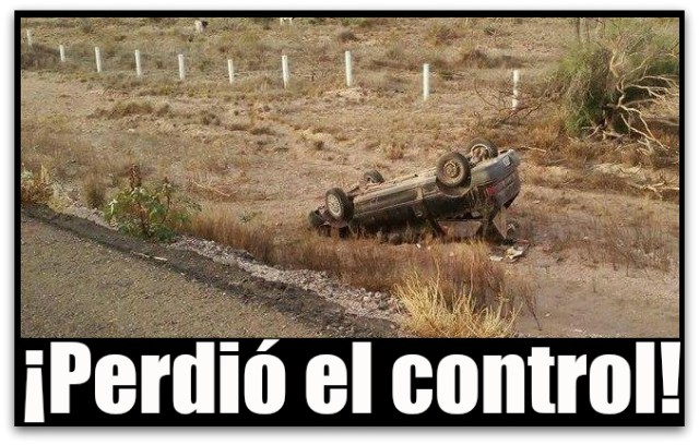 0 a accidente y volcadura rumbo a la purisima