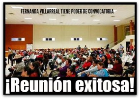 0 a priista fernanda la unica que si ha llenado el auditorio