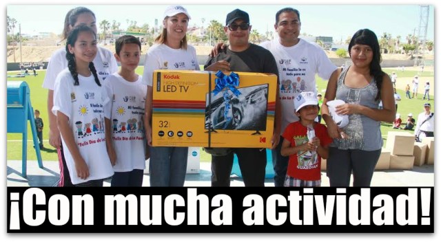 0 AHI ES EL DIA DE LA FAMILIA ENCABEZADO POR ALCALDE