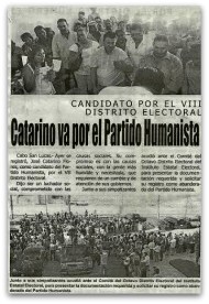 D A CATARINO EN EL HUMANISTA