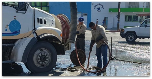 0 a vactor la paz drenaje agua potable