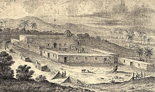 Presidio de Loreto, capital de las Californias.